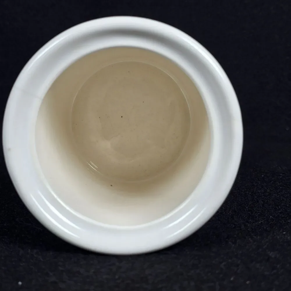 Goose Duck Blue Ribbon Chicks Ceramic Canister Lid Vintage Granny Cottagecore